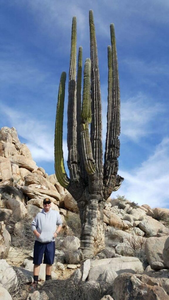 Baja Cabo ride Catavina cactus