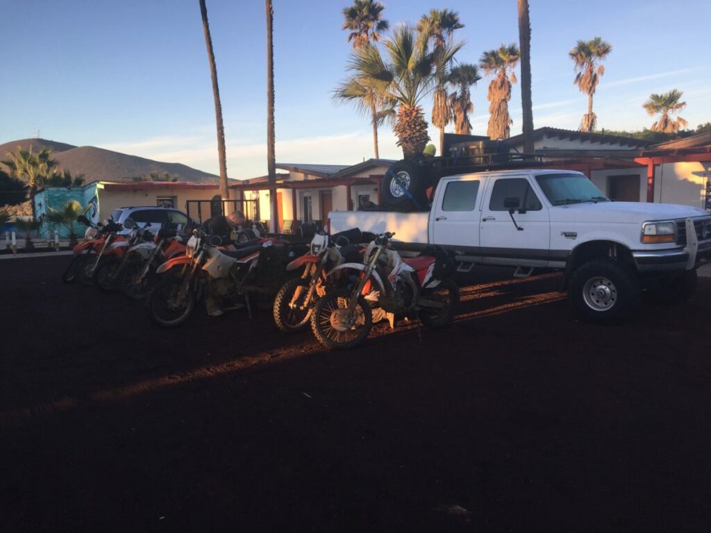 Baja Chase truck in San Quintin 