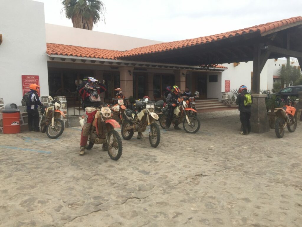 Baja Cabo ride Mission Hotel Catavina
